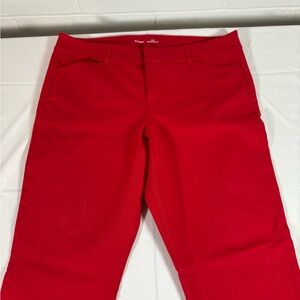 Old Navy Red Pixie Pants